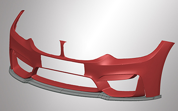 CAD-Design Frontspoiler für BMW M4