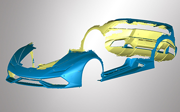 3D Scan Lamborghini Huracan