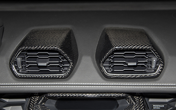 Luftdüsen-Cover Carbon für Lamborghini Huracan