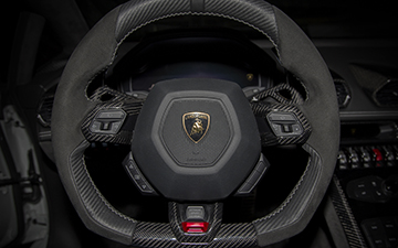 Lenkrad, Schaltwippen & Cockpit Covers Carbon für Lamborghini Huracan